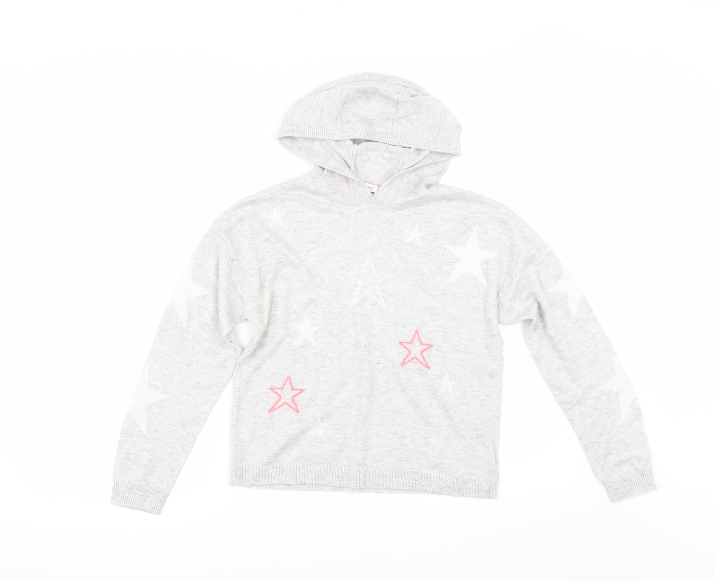 NEXT Girls Grey   Pullover Jumper Size 11 Years