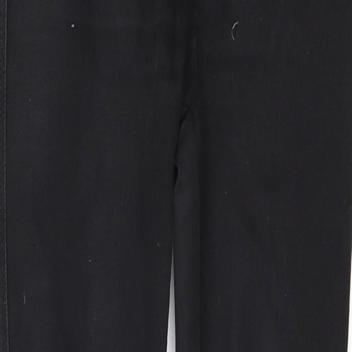 Mango Womens Black  Denim Skinny Jeans Size 4 L26 in