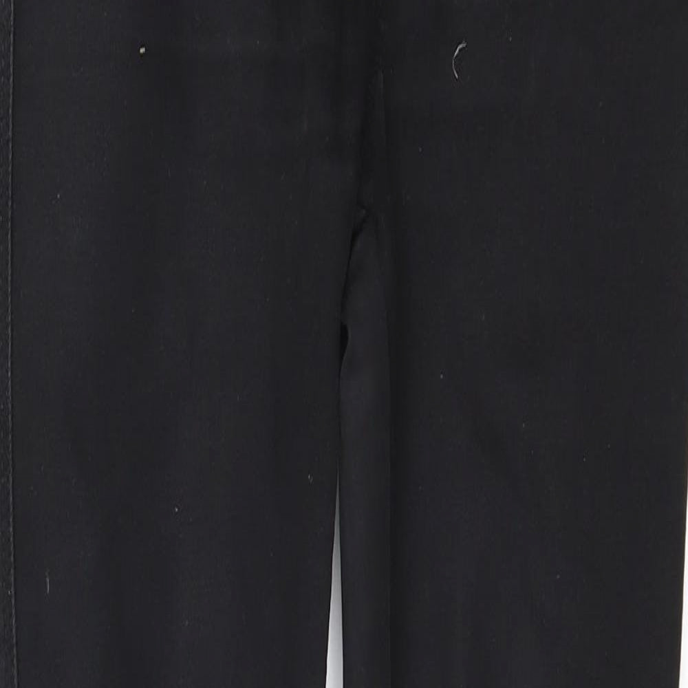 Mango Womens Black  Denim Skinny Jeans Size 4 L26 in