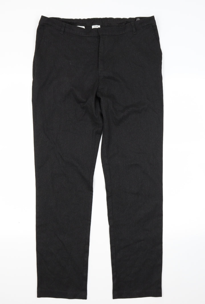 George Boys Grey Dress Pants Trousers Size 16 Years