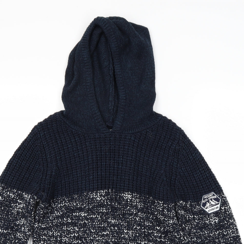 F&F Boys Blue   Pullover Hoodie Size 12 Years