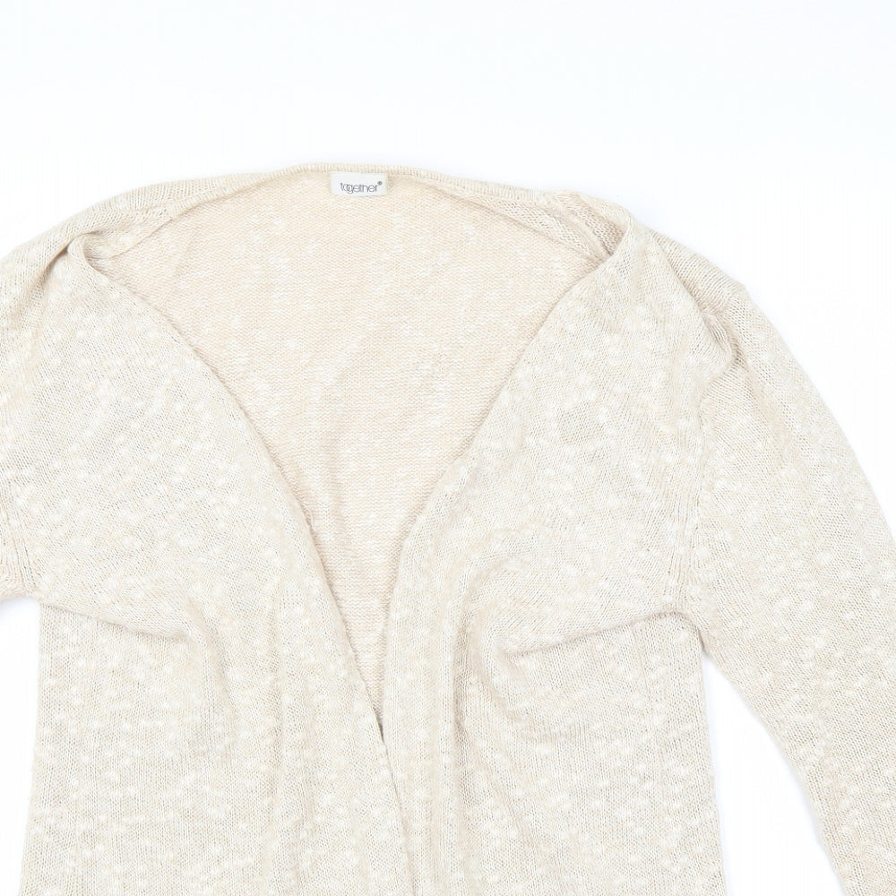 Preworn Womens Brown   Cardigan Jumper Size 16