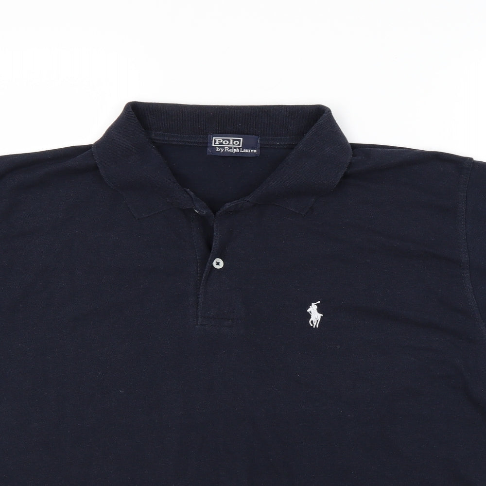 Polo Ralph Lauren Mens Blue    Polo Size XL