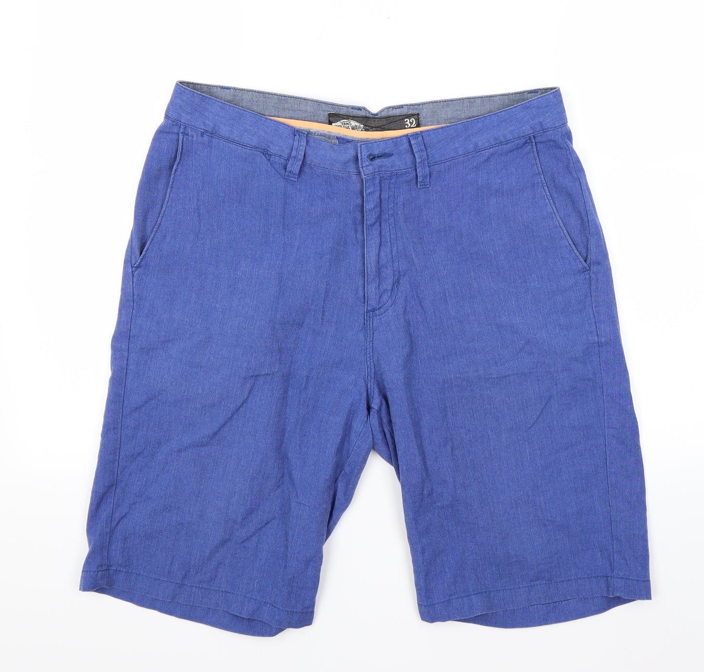 VANS Mens Blue   Chino Shorts Size 32