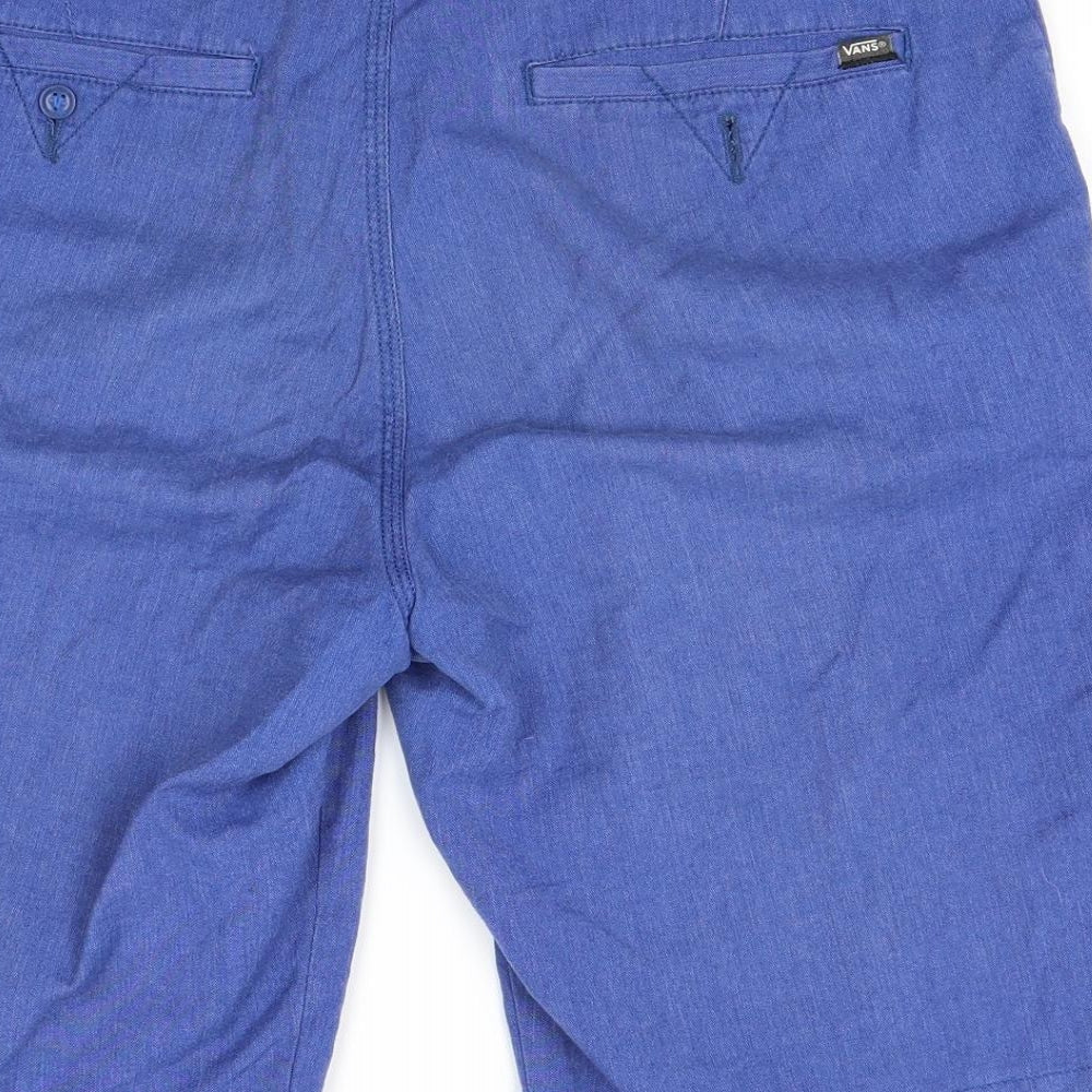VANS Mens Blue   Chino Shorts Size 32