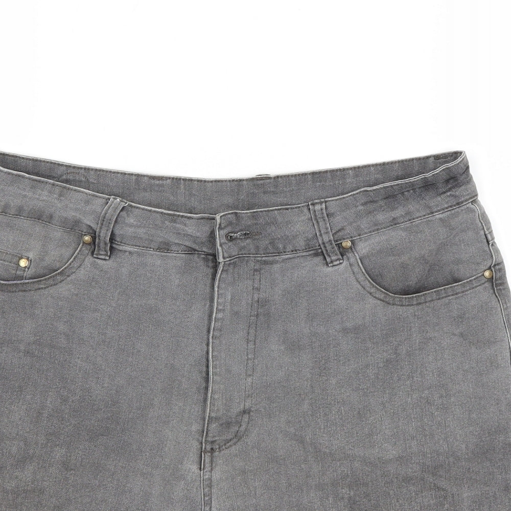 TOG 24 Mens Grey   Chino Shorts Size 32