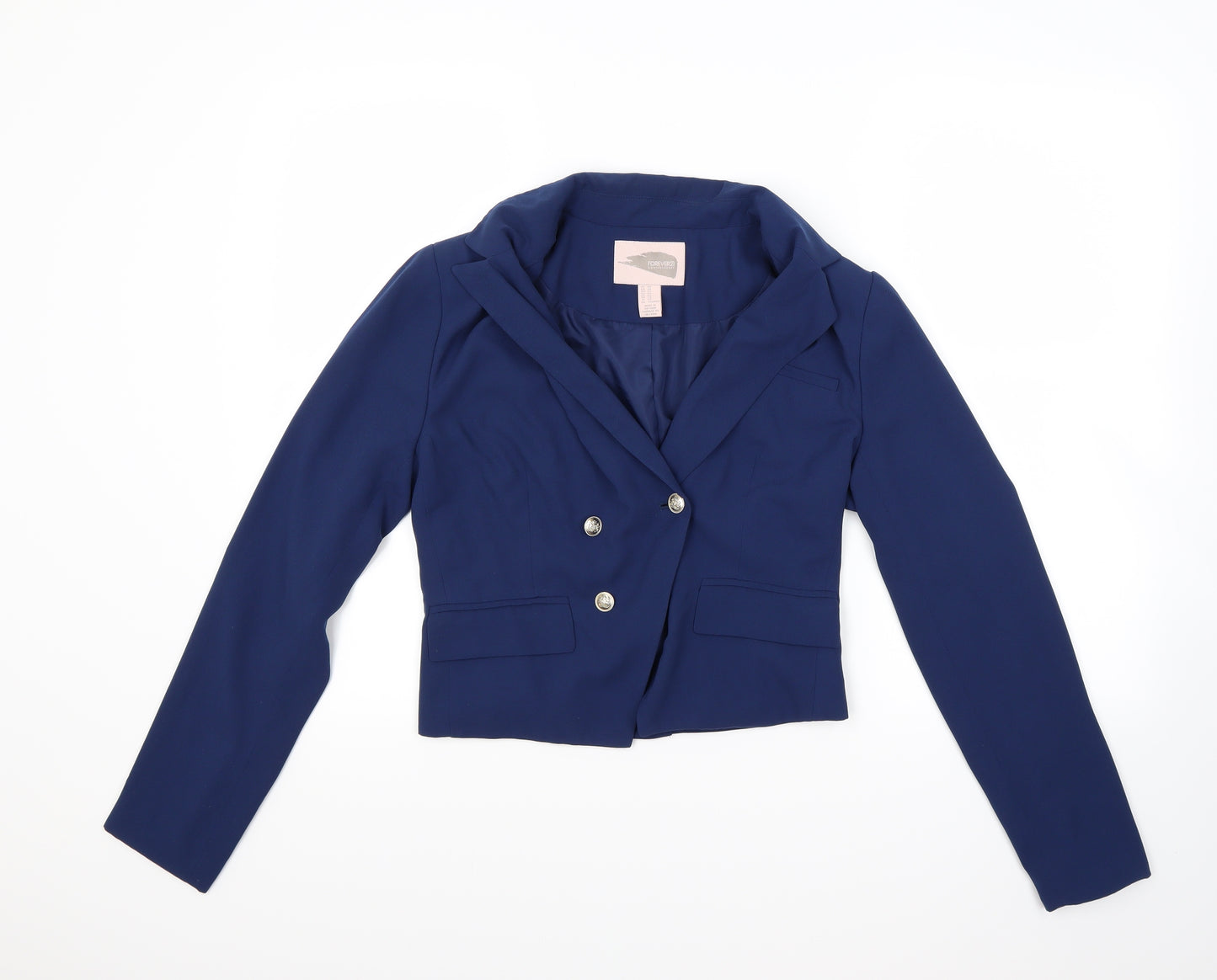 forever 21`b Womens Blue   Jacket Blazer Size XS