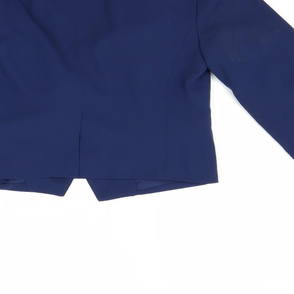 forever 21`b Womens Blue   Jacket Blazer Size XS