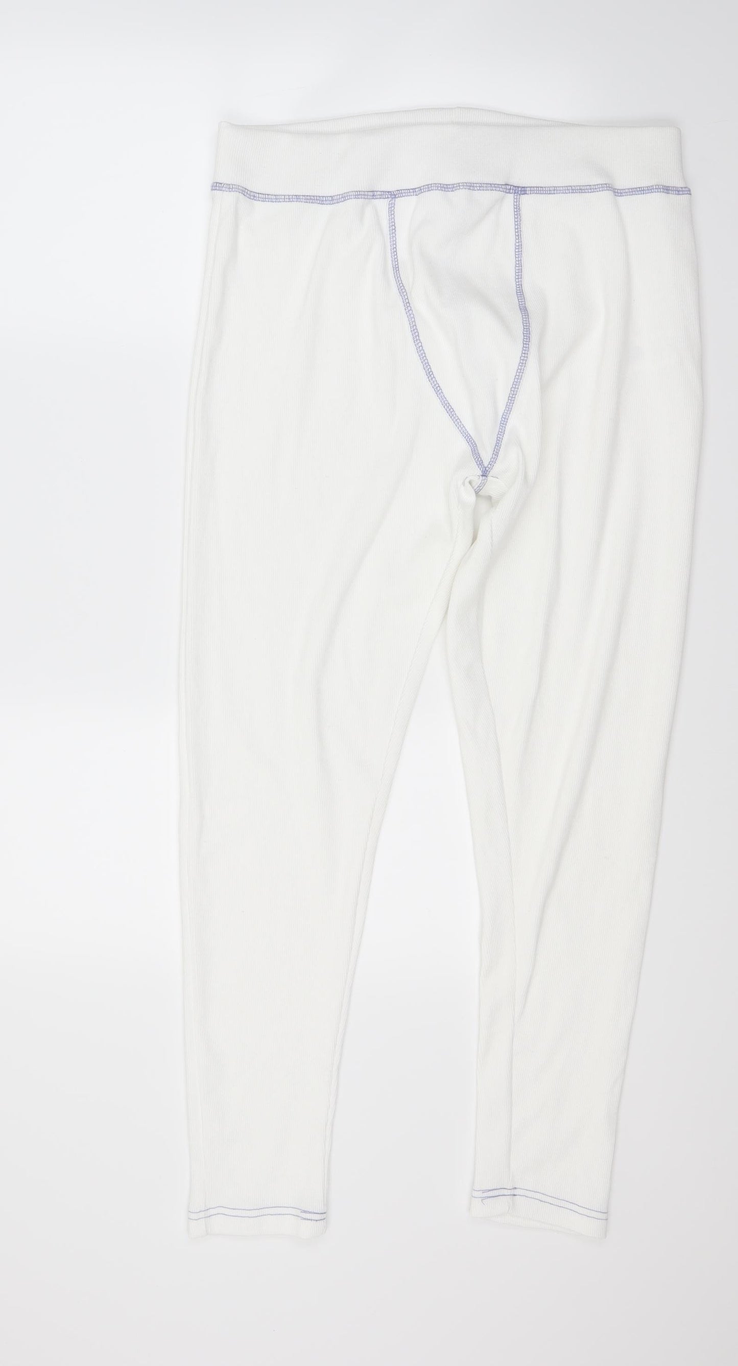 Missguided Womens White   Jogger Trousers Size 16 L27 in