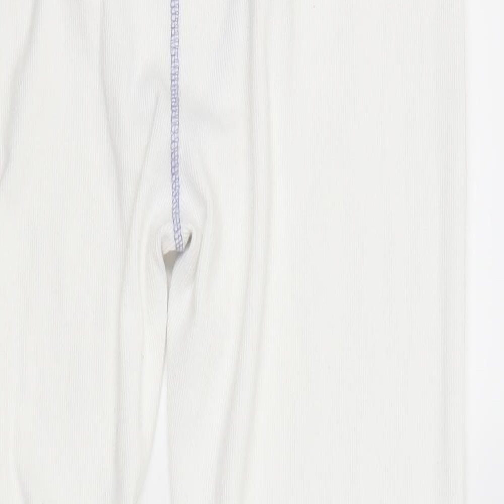 Missguided Womens White   Jogger Trousers Size 16 L27 in