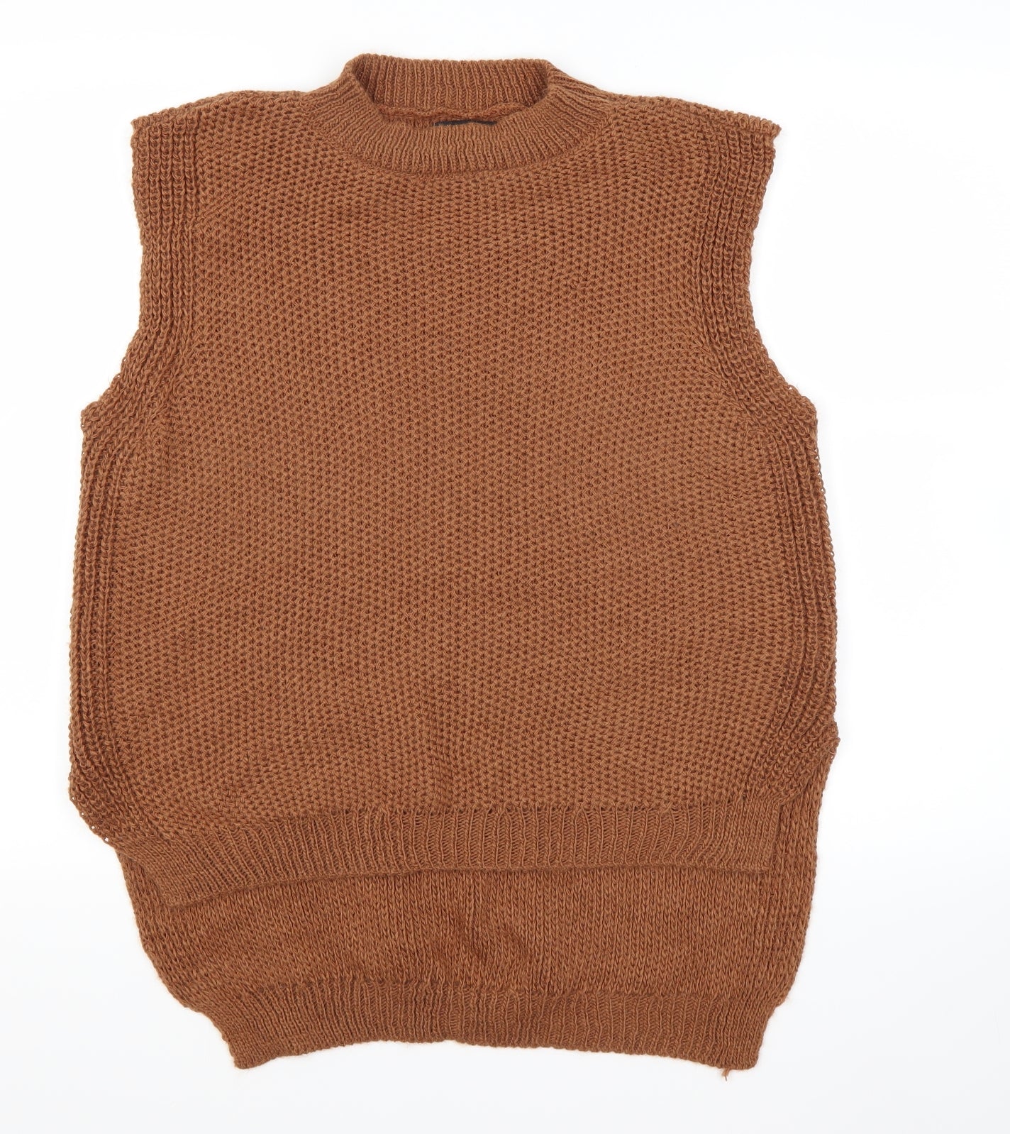 Boohoo Womens Brown   Pullover Jumper Size M