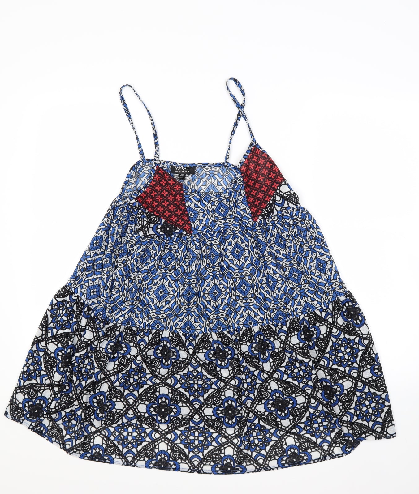 Topshop Womens Blue   Camisole Tank Size 10