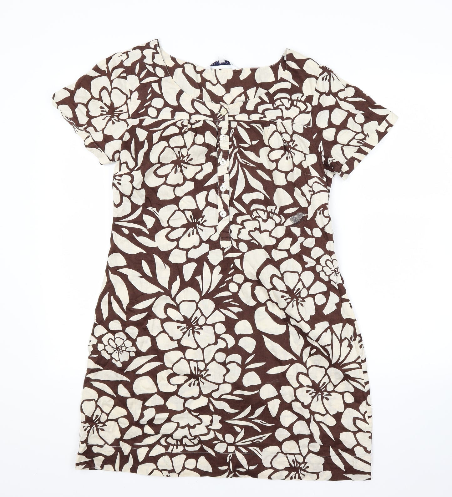Store Twenty One Womens Brown Floral  A-Line  Size 12