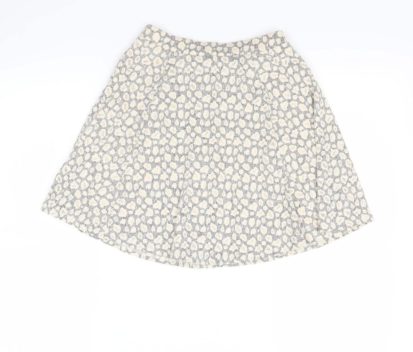 River Island Womens Brown Floral  Mini Skirt Size 8