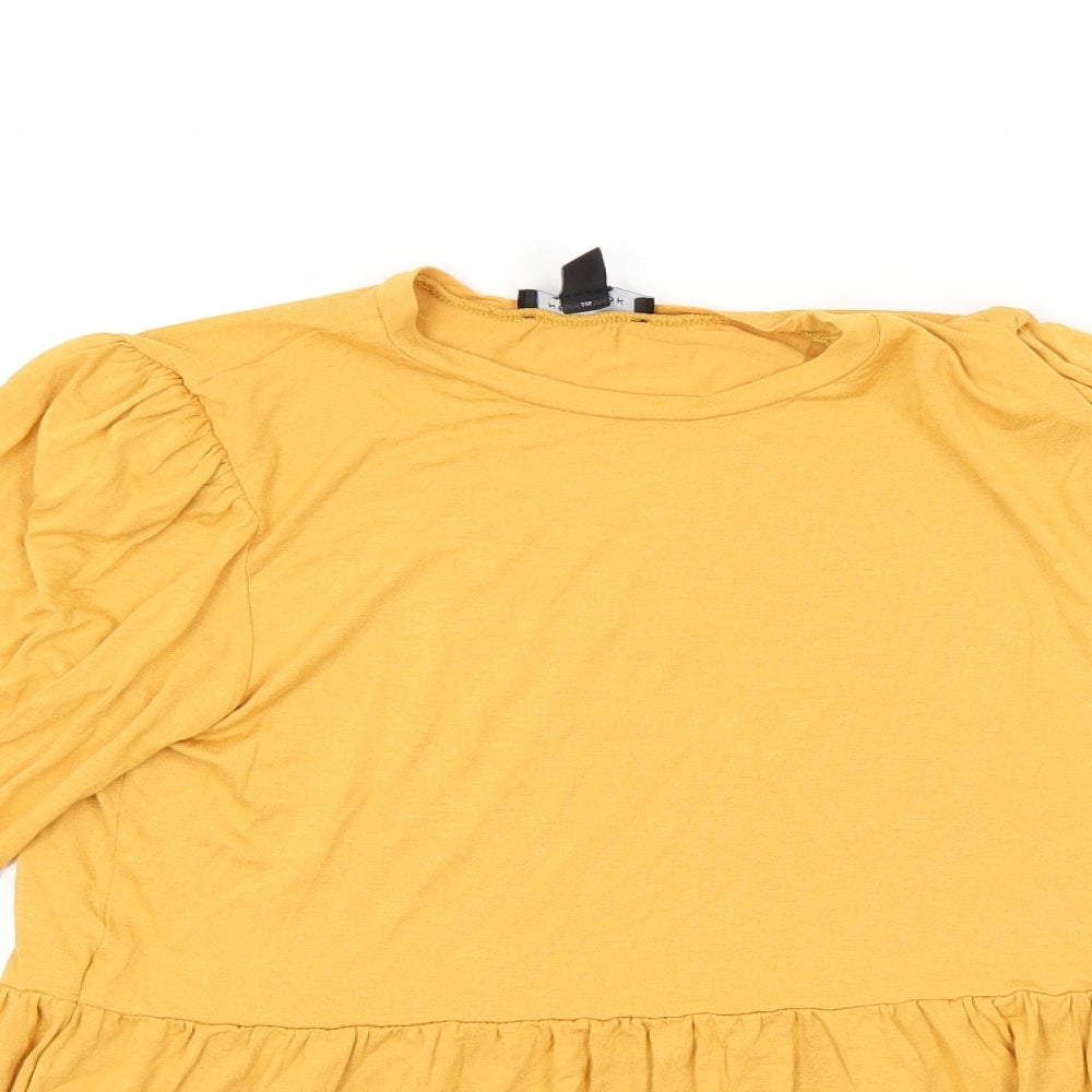 New Look Womens Orange   Basic Blouse Size 12