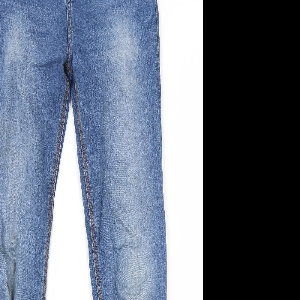 Primark Girls Blue  Denim Skinny Jeans Size 12 Years