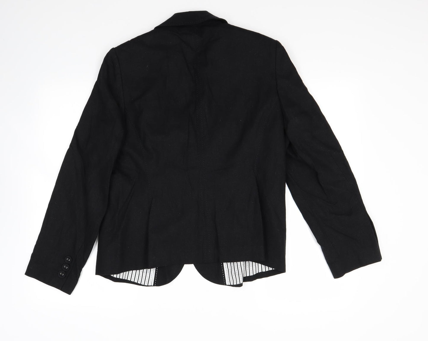Marks and Spencer Womens Black   Jacket Coat Size 16
