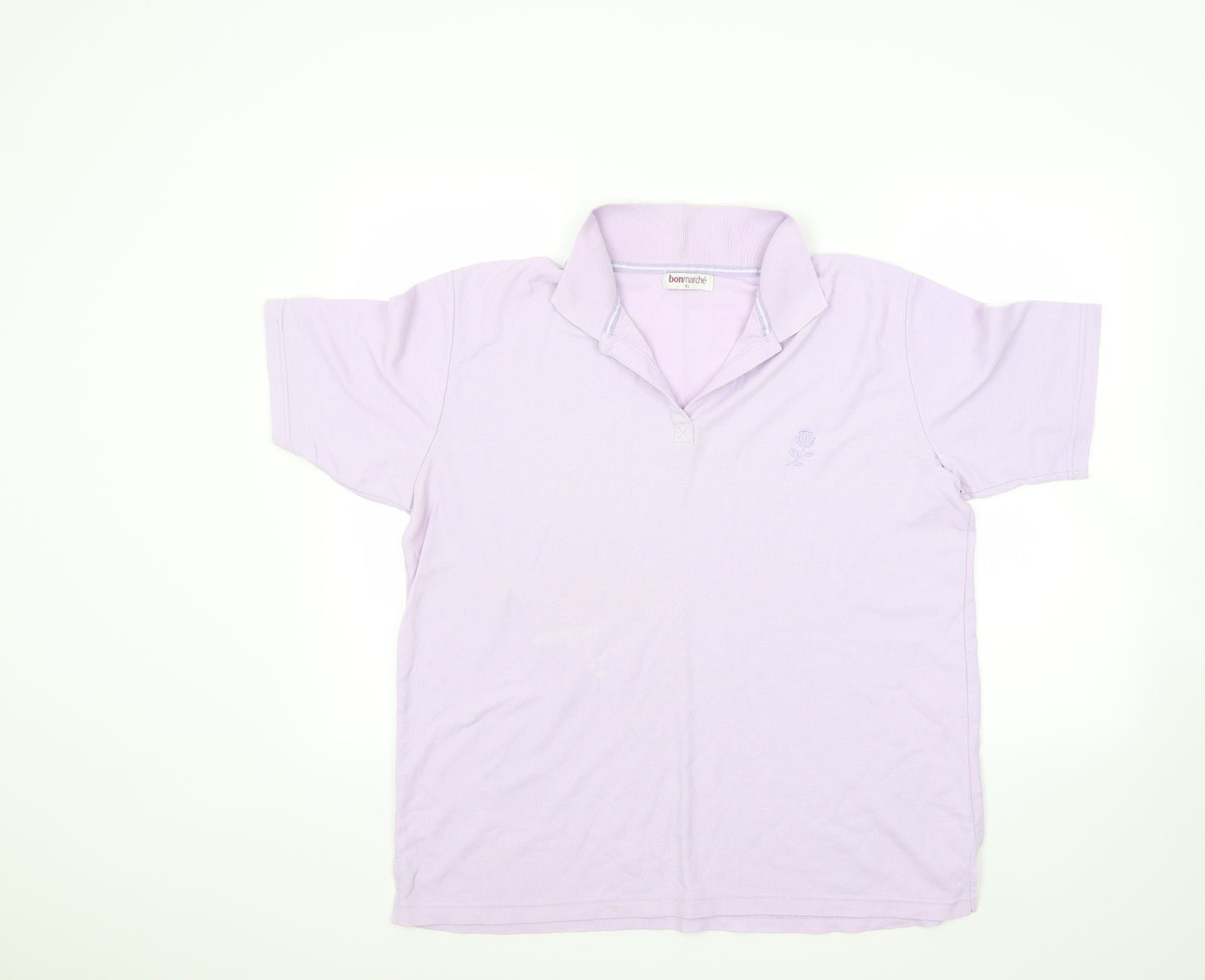 Bonmarché Mens Purple    Polo Size XL
