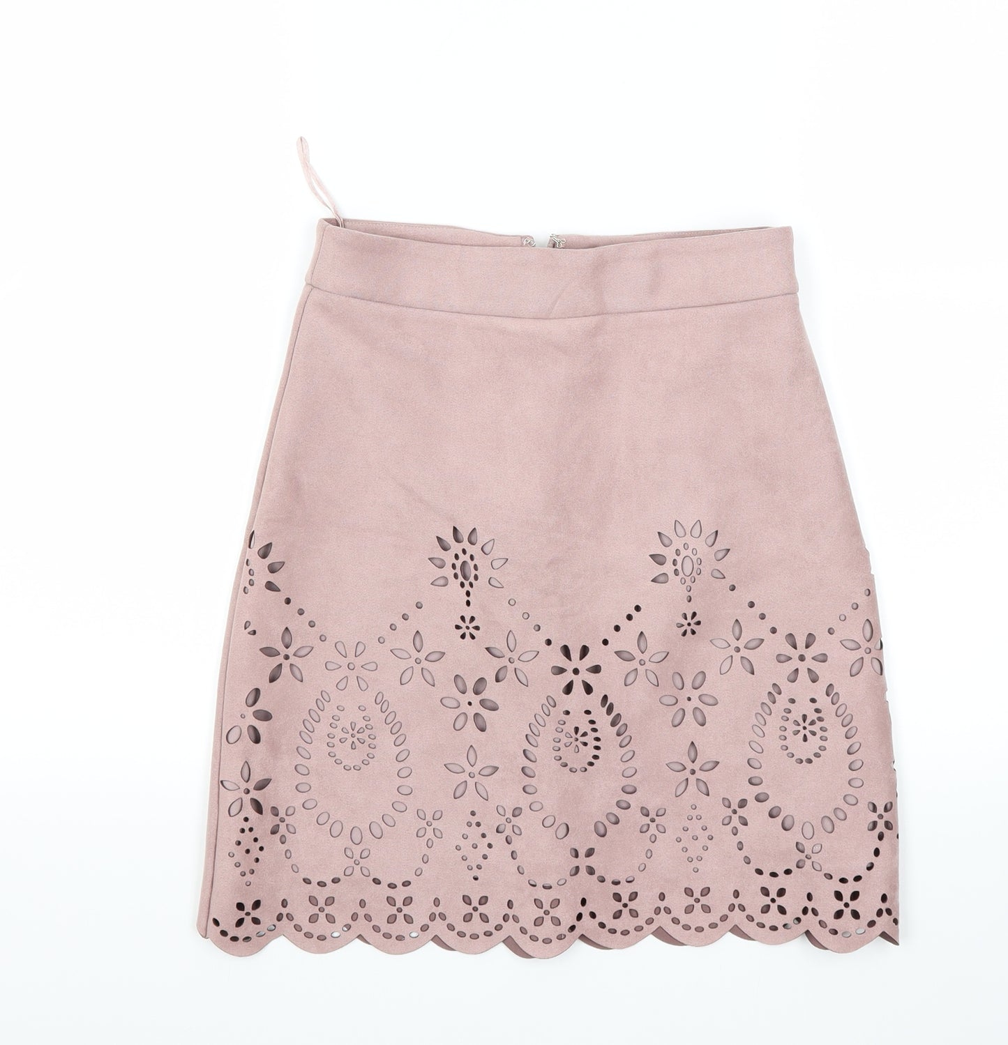 Lipsy Womens Pink   Mini Skirt Size 8