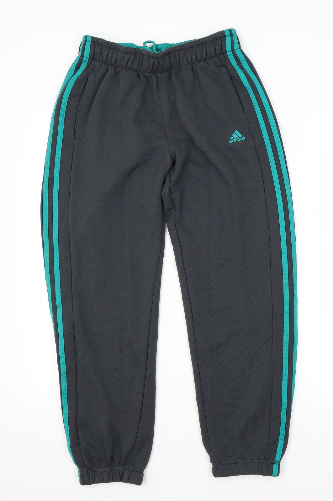 adidas Boys Grey   Jogger Trousers Size 13 Years