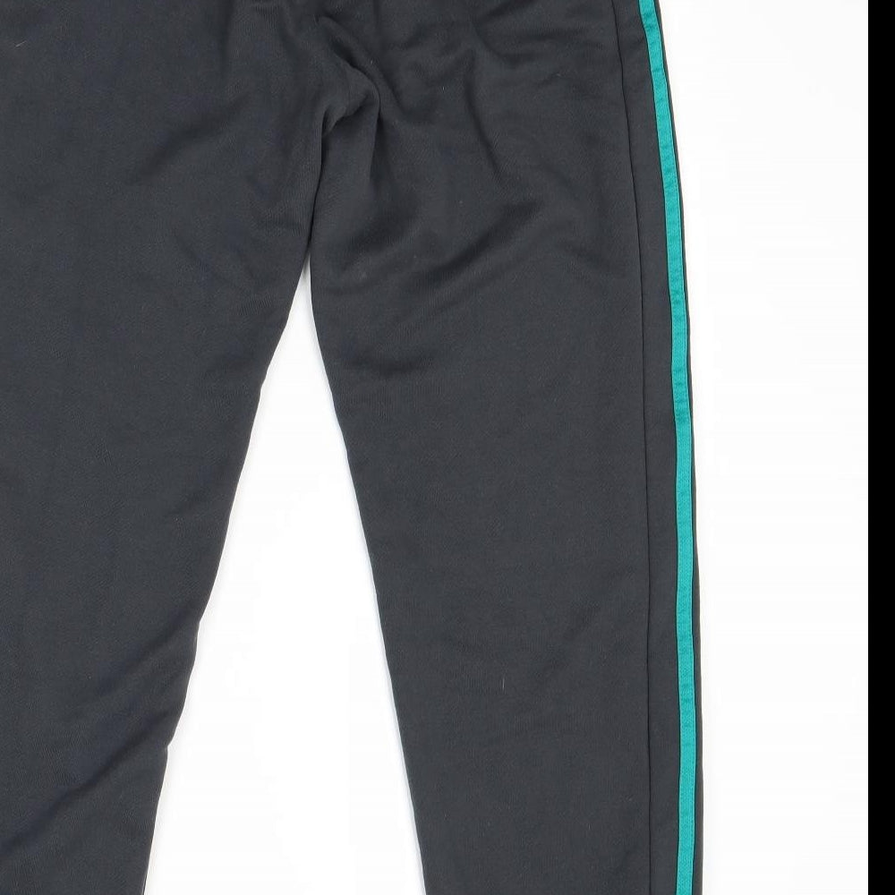 adidas Boys Grey   Jogger Trousers Size 13 Years
