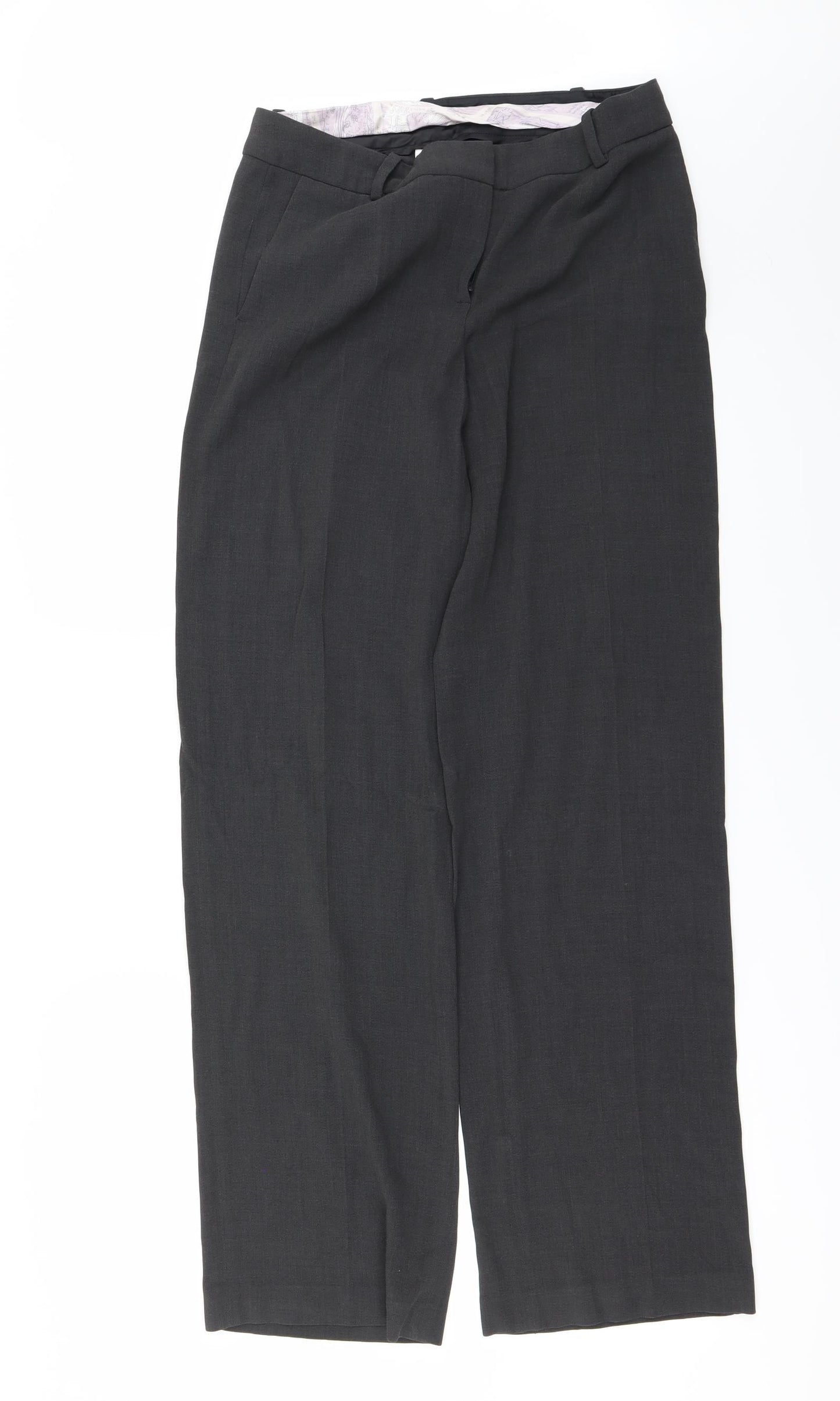 Preworn Womens Grey   Trousers  Size 28 in L26 in