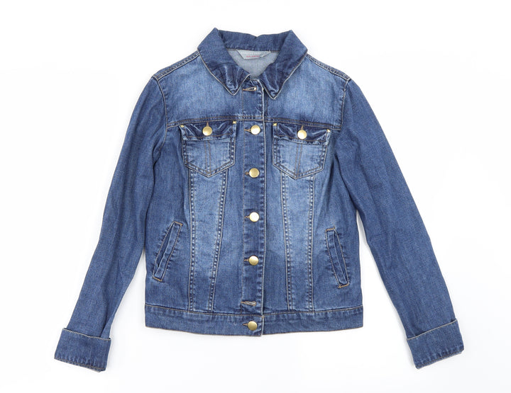 Dorothy Perkins Womens Blue   Jacket  Size 6