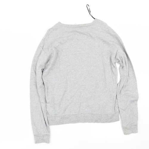 H&M Womens Grey   Pullover Jumper Size S