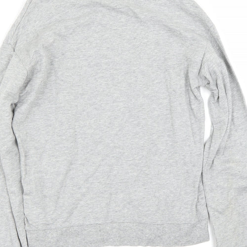 H&M Womens Grey   Pullover Jumper Size S