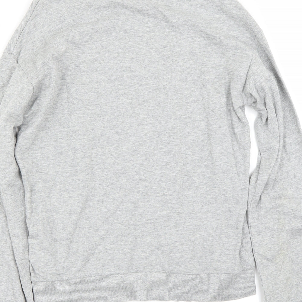 H&M Womens Grey   Pullover Jumper Size S