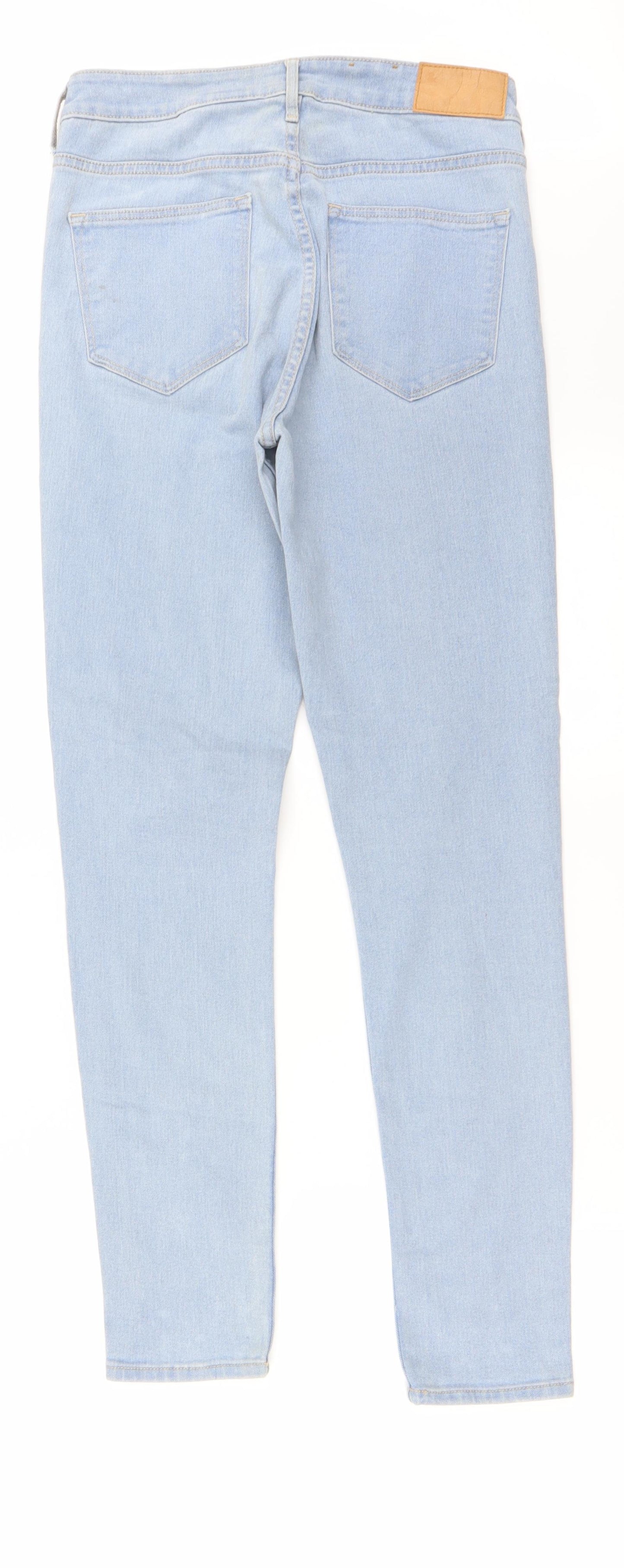 H&M Womens Blue   Skinny Jeans Size 28 in L27 in
