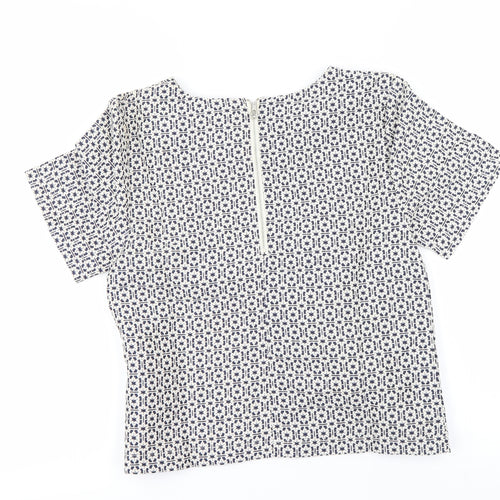 Miss Selfridge Womens Grey   Basic T-Shirt Size 8