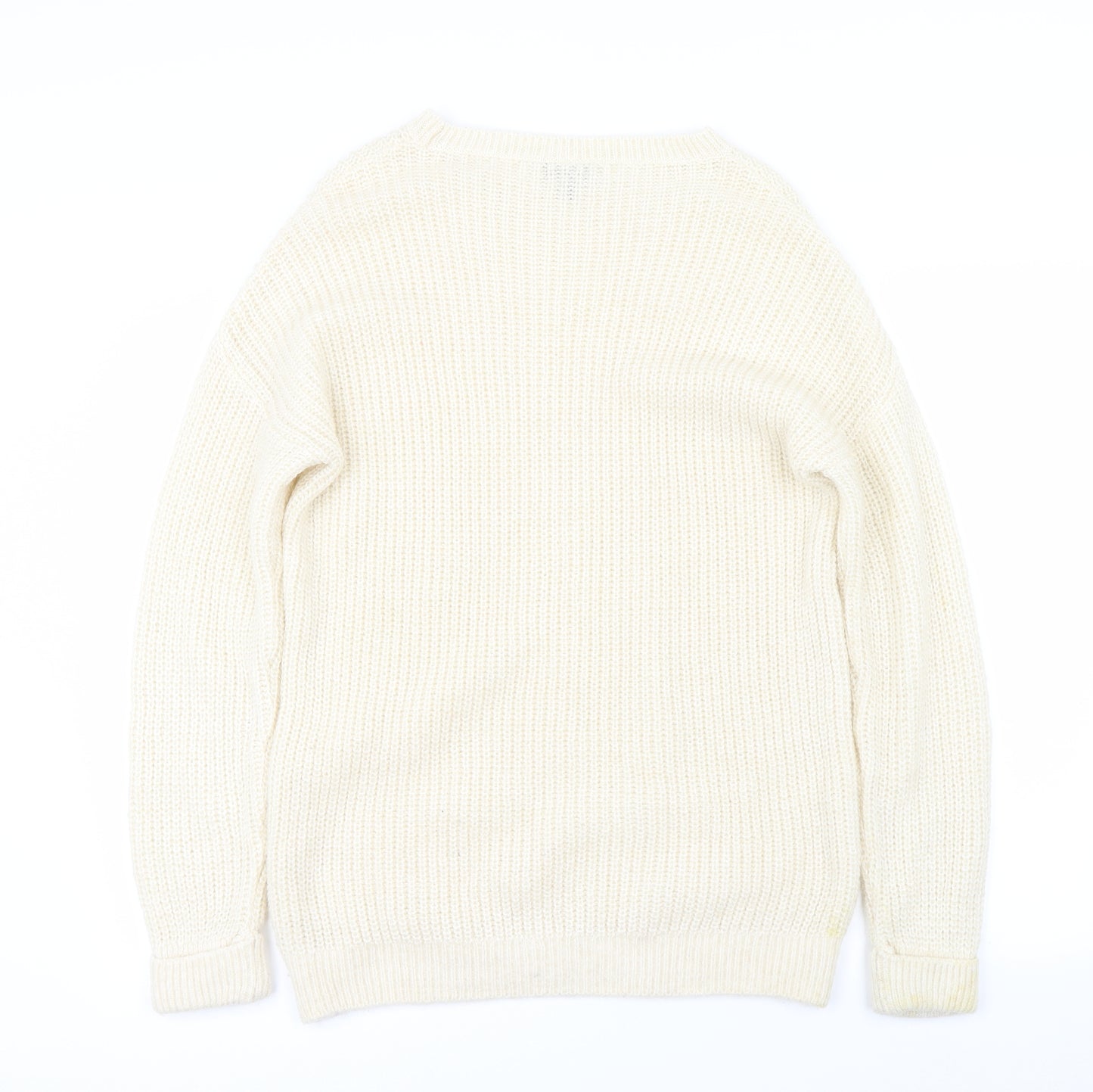 Topshop Womens Ivory   Pullover Jumper Size 8