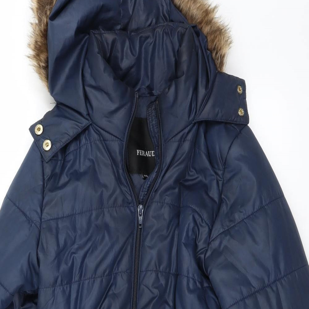 feraud Womens Blue   Jacket  Size 10