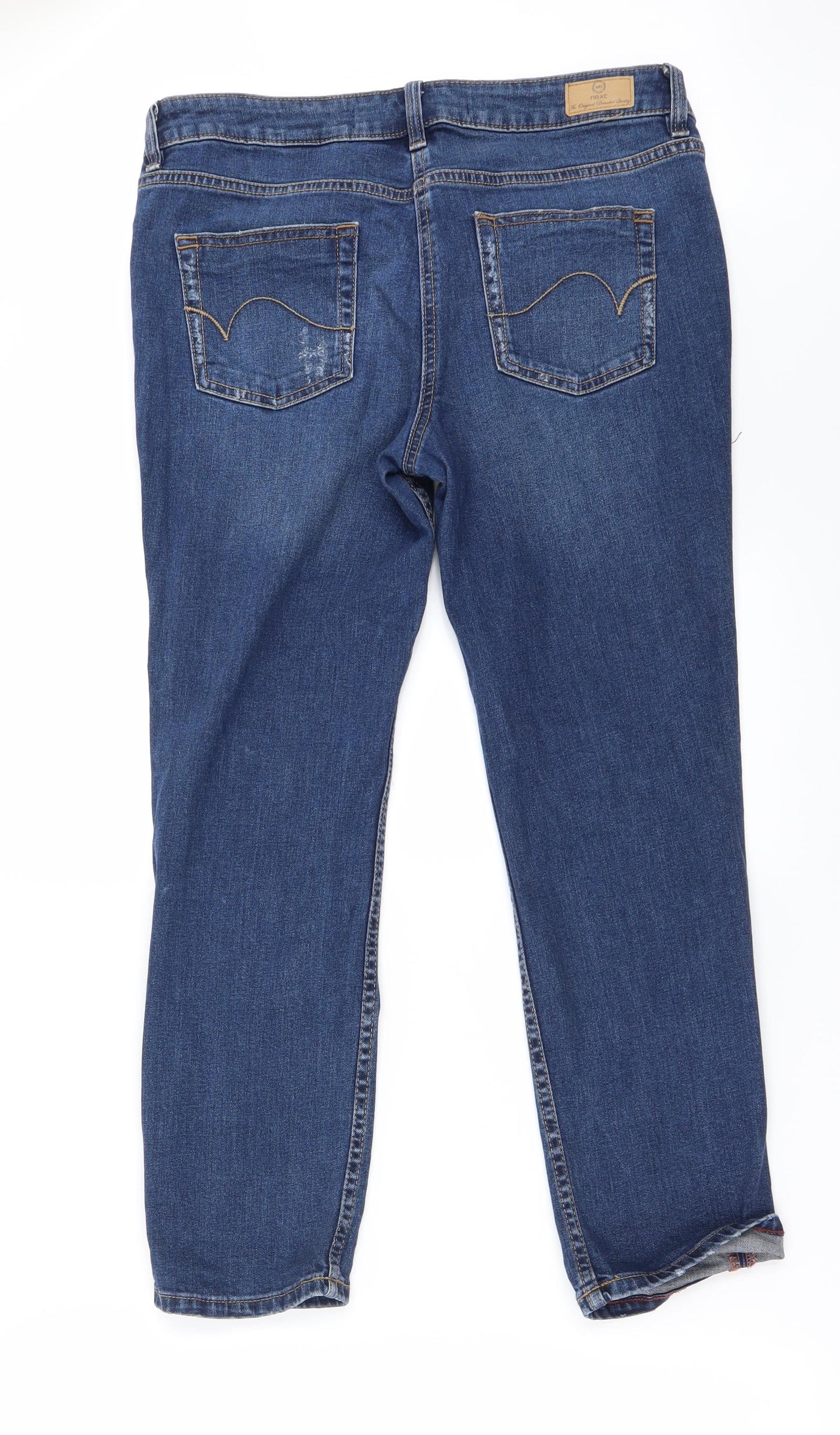 cigarette Womens Blue   Straight Jeans Size 12 L24 in