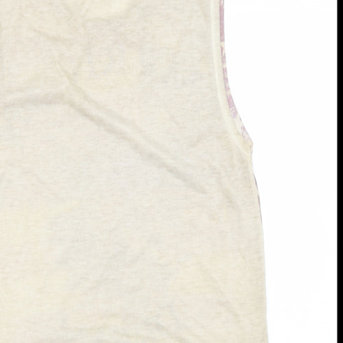 Miss Selfridge Womens Brown   Basic T-Shirt Size 10
