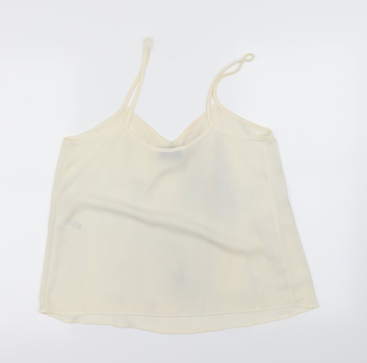 Topshop Womens Ivory   Basic Blouse Size 10