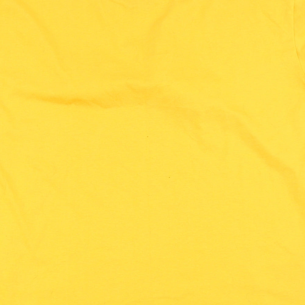 Primark Womens Yellow   Basic T-Shirt Size 14
