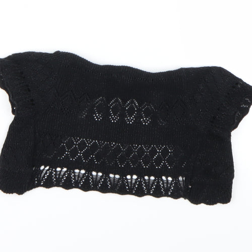 girl2girl  Girls Black   Cardigan Jumper Size 3-4 Years