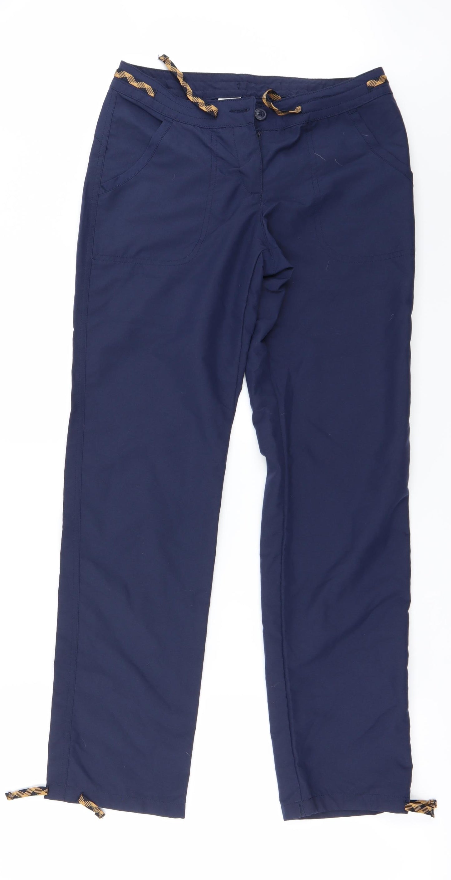 Preworn Womens Blue   Trousers  Size 6 L27 in