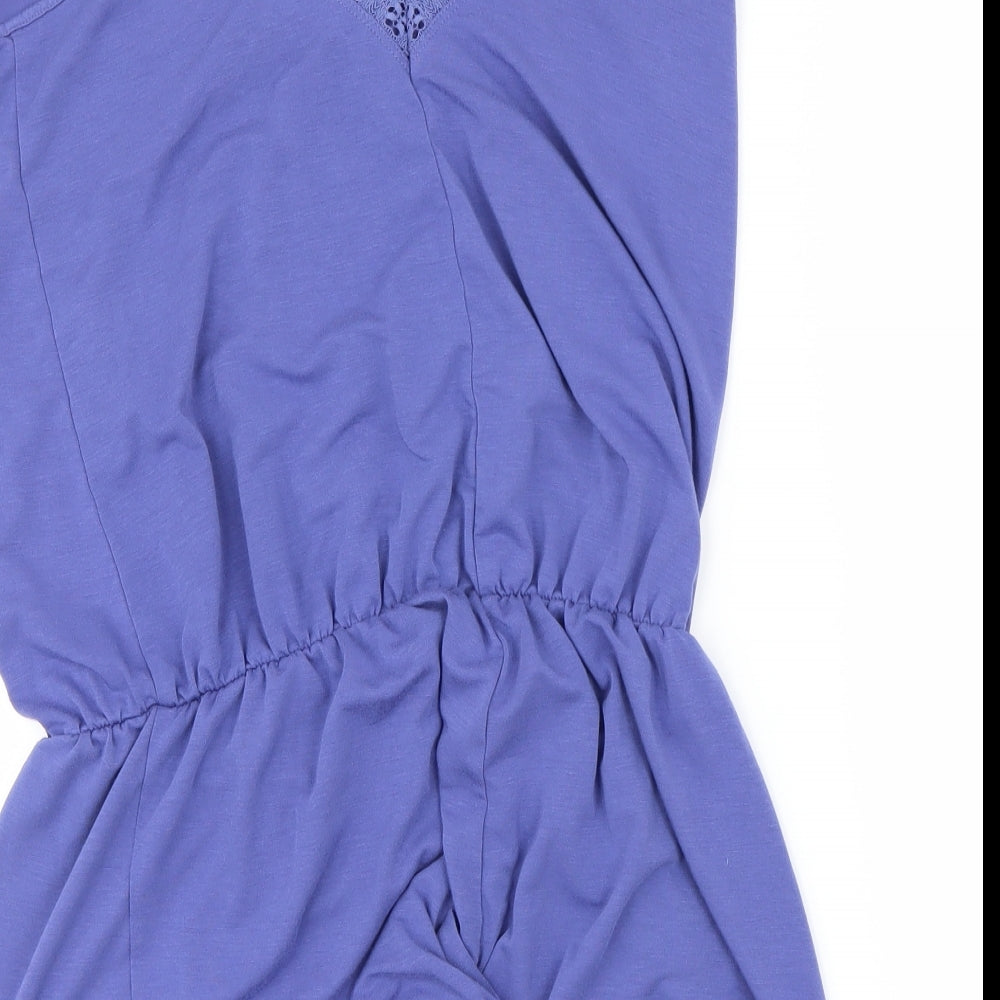 TU Womens Purple   Playsuit One-Piece Size 12