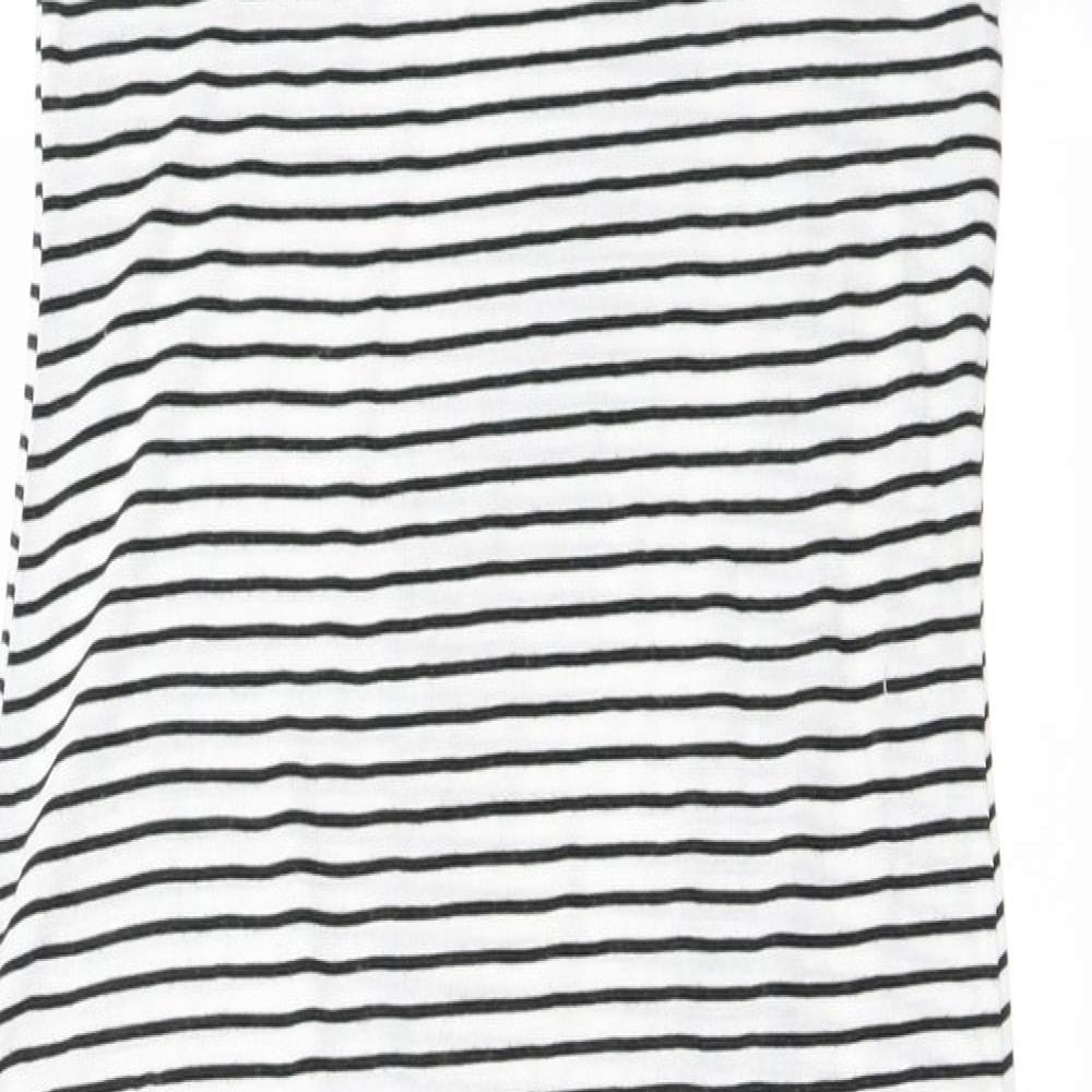 Atmosphere Womens White Striped  Bodycon  Size 8