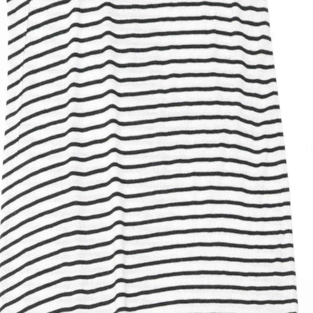Atmosphere Womens White Striped  Bodycon  Size 8