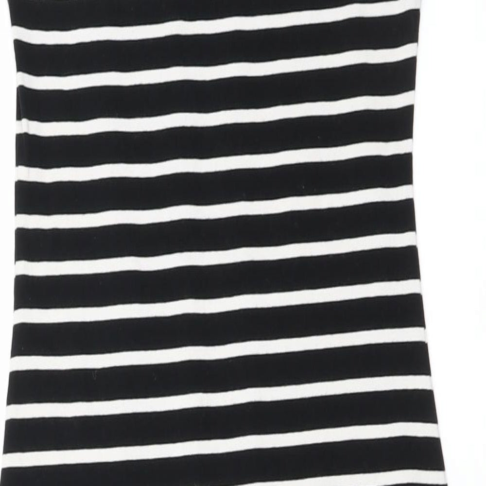 Atmosphere Womens Black Striped  Bodycon  Size 8