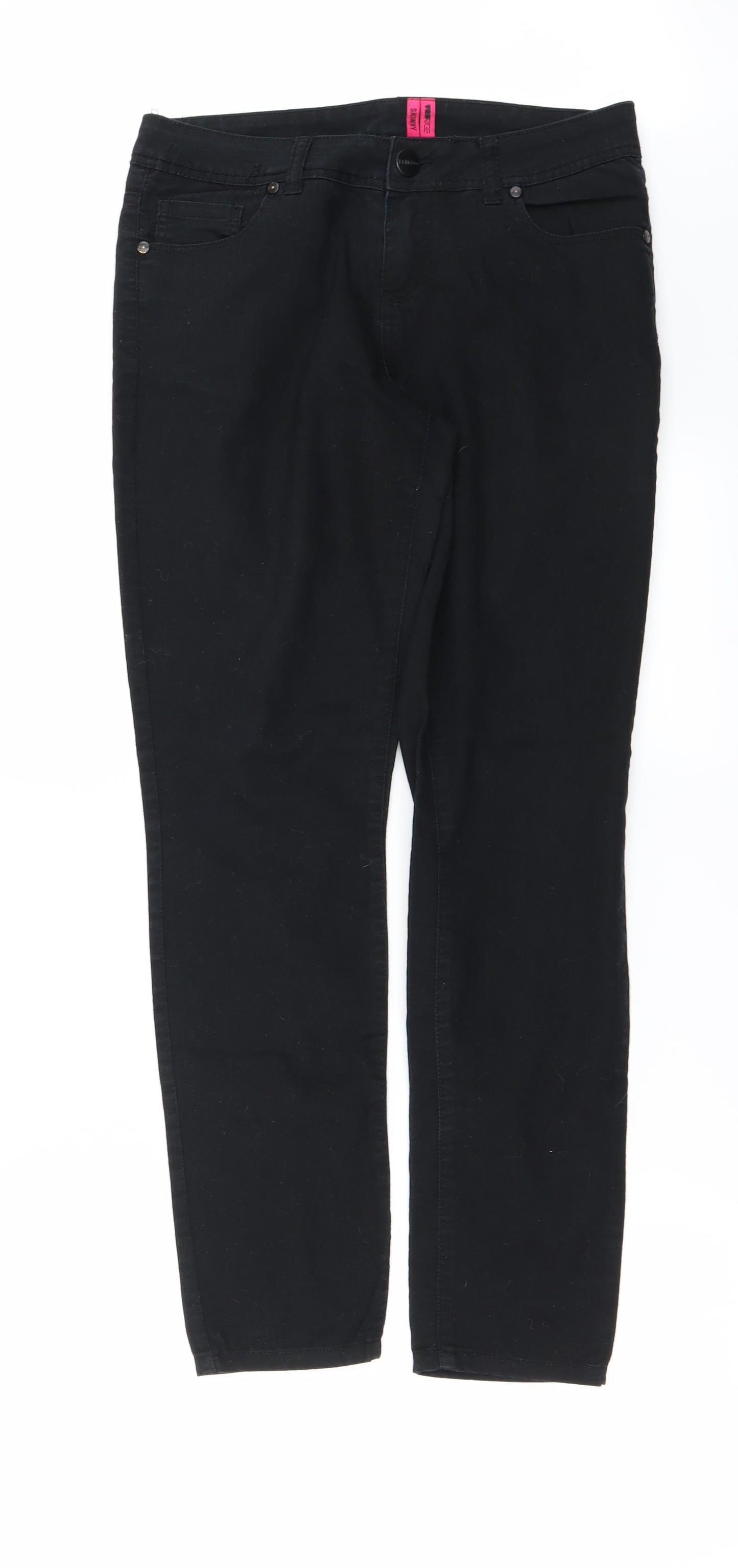 Preworn Womens Black   Mom Jeans Size 10 L27 in