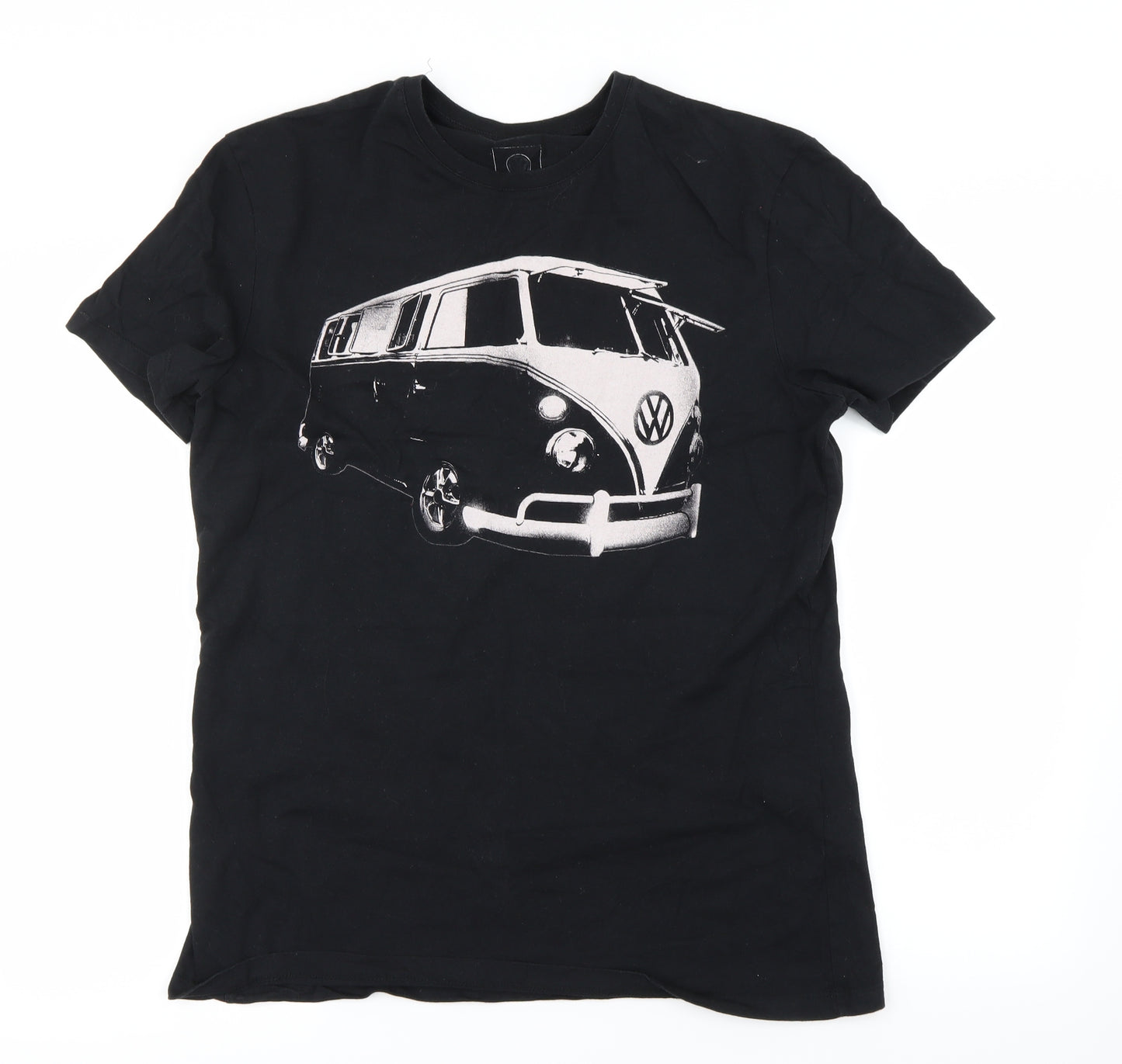 TU Mens Black    T-Shirt Size L