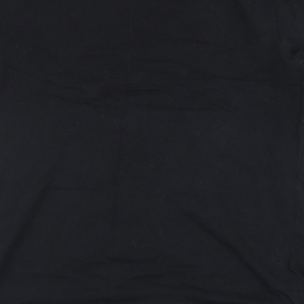 TU Mens Black    T-Shirt Size L