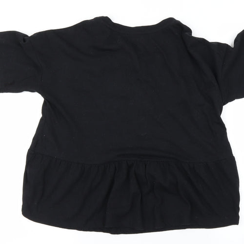 Atmosphere Womens Black   Basic T-Shirt Size 10