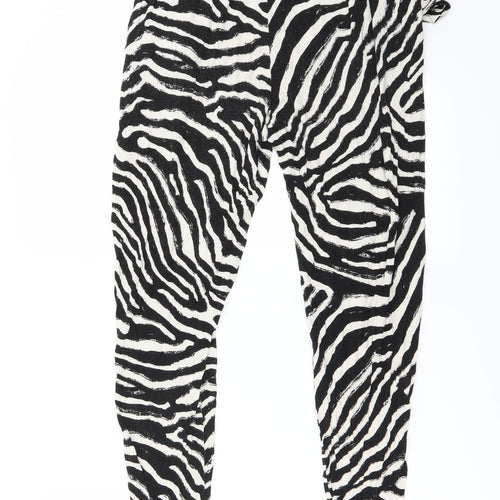 H&M Womens White   Trousers  Size S L23 in