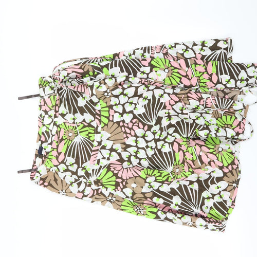 Gap Womens Multicoloured Floral  A-Line Skirt Size 4